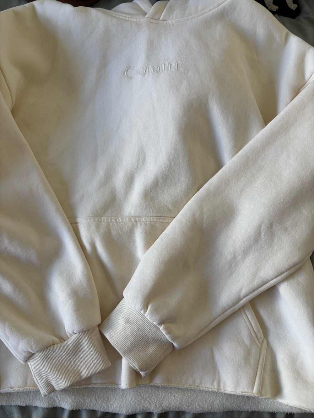 Butter Yellow Comfrt Hoodie - Picture 4 of 6